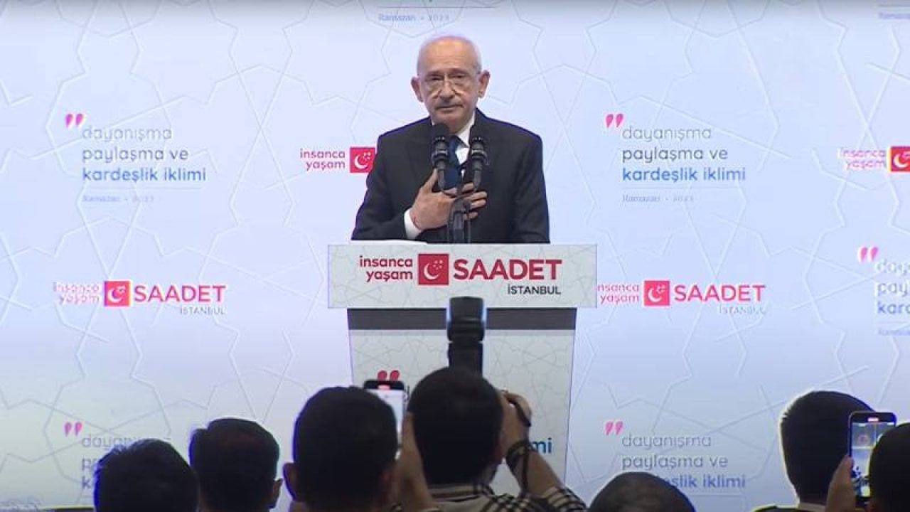 Kılıçdaroğlu: Kutsala saygısızlık var oluşuma aykırı