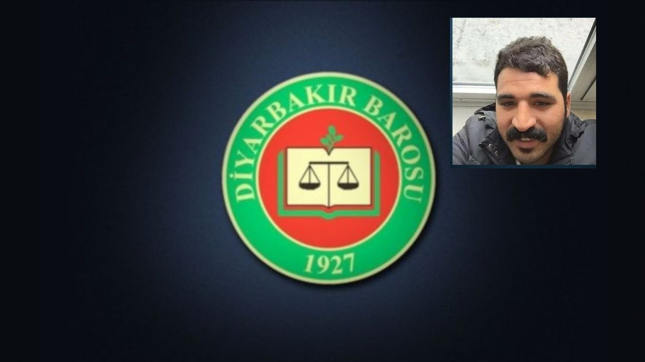 Diyarbakır Barosu'ndan Ekinci açıklaması: Orantısız silah kullanımı kabul edilemez