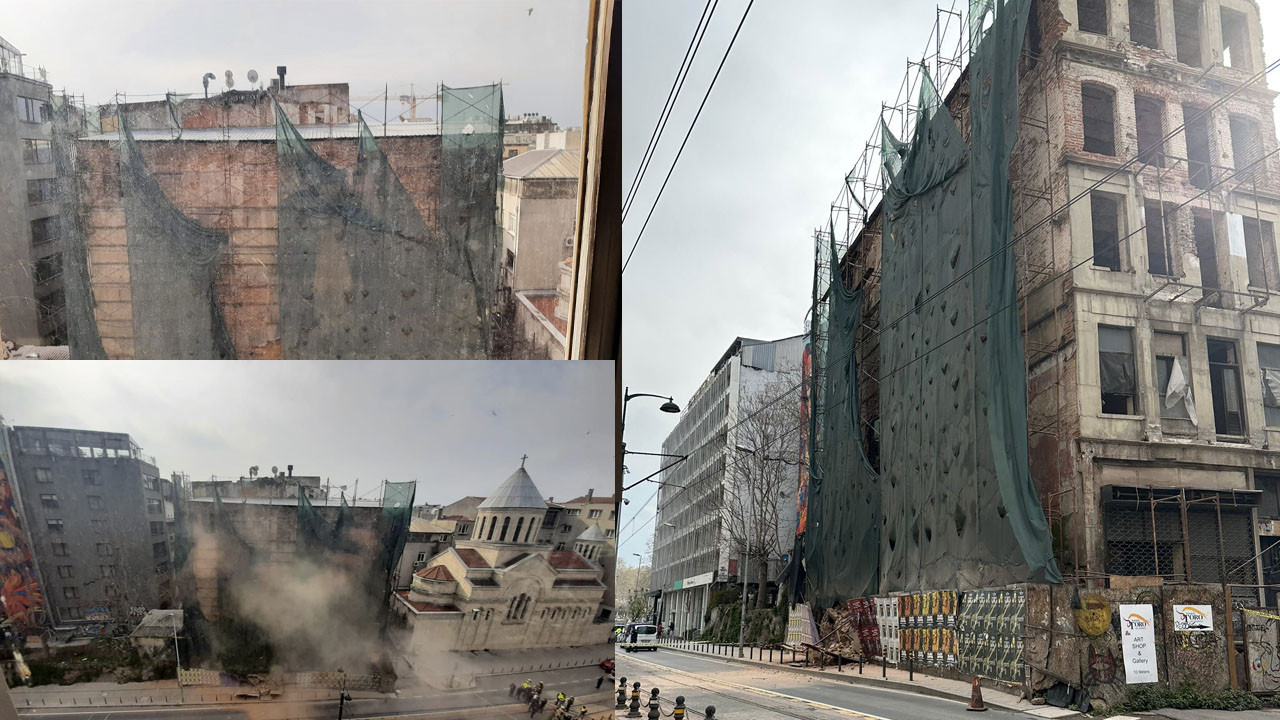 İBB’den Karaköy'deki metruk binayla ilgili ‘acil’ uyarı
