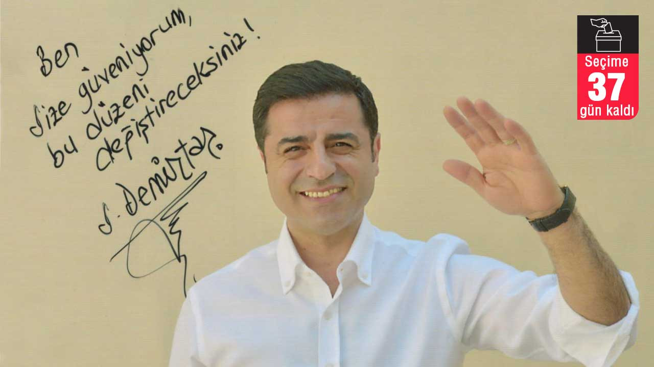 Demirtaş bir kez daha genç seçmenlere seslendi: Değiştir kaderini