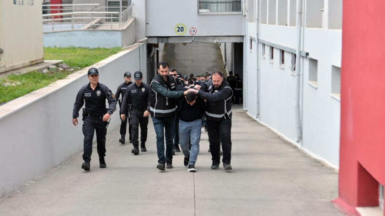 'Sarılar' operasyonunda 59 tutuklama