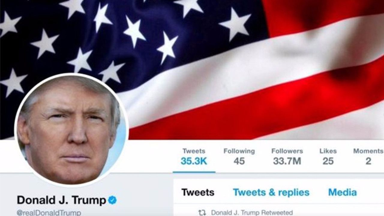 Trump'ın Twitter hesabı silindi