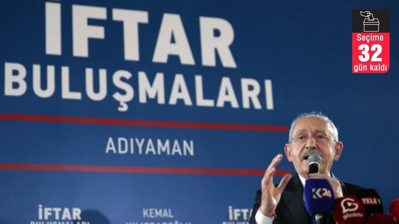 Kılıçdaroğlu Adıyaman'da: Kul hakkı yiyenlere oyunuzu vermeyin