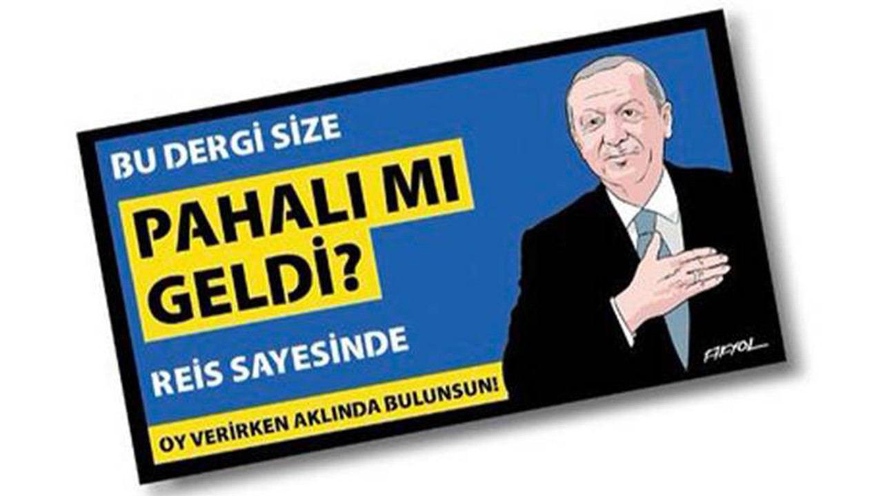 LeMan'dan 'sticker' kapağı: Bu dergi pahalı mı geldi, reis sayesinde