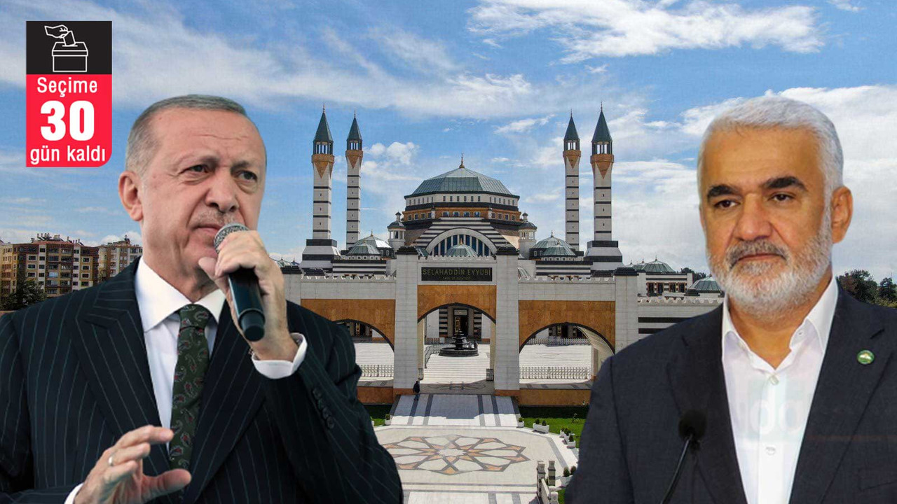 Erdoğan Diyarbakır'da HÜDA-PAR genel Başkanı ile birlikte cami açacak