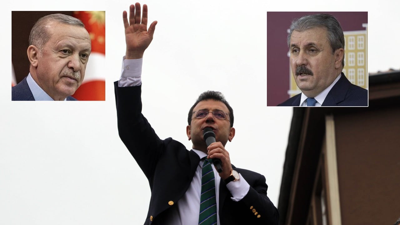 Ekrem İmamoğlu'ndan temel atma töreninde Erdoğan'a gönderme