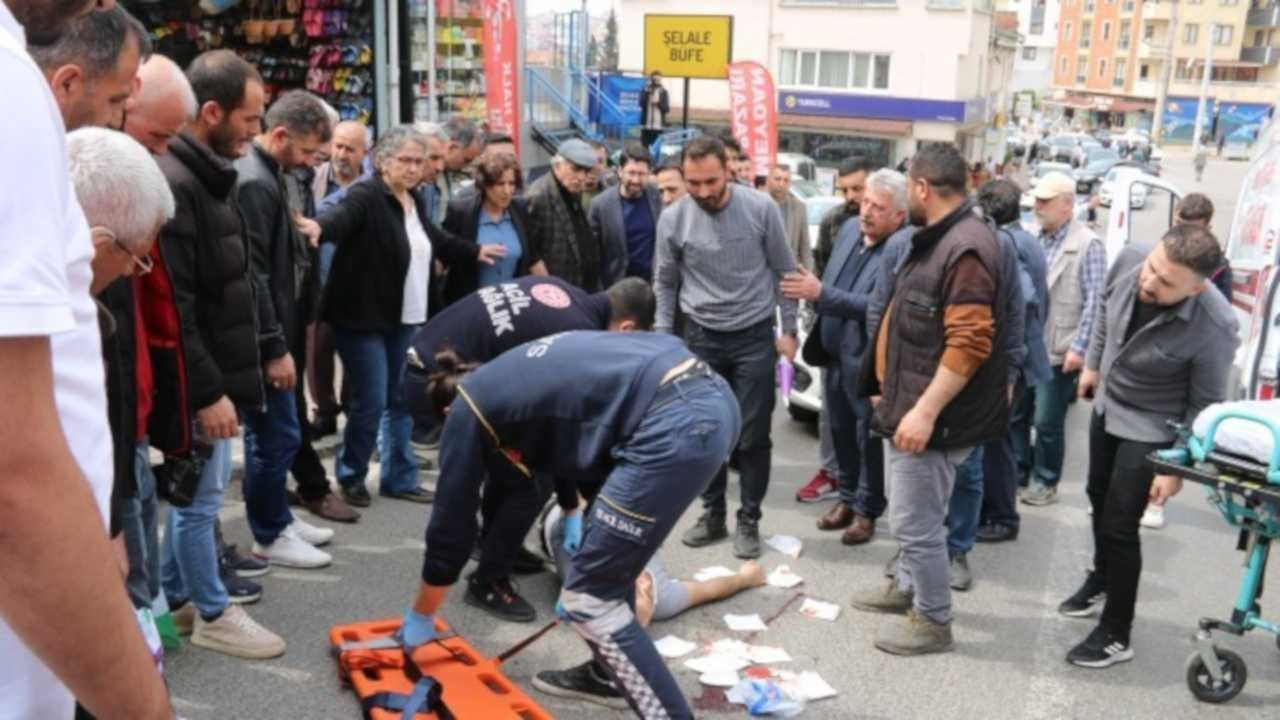 Yeşil Sol Parti’nin Gebze konvoyunda kaza: Bir kişi ağır yaralandı