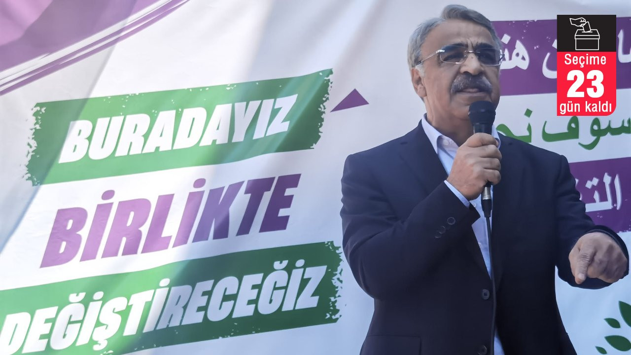 Mithat Sancar Hatay'dan seslendi: 14 Mayıs, hesap sormak için tarihi bir fırsat