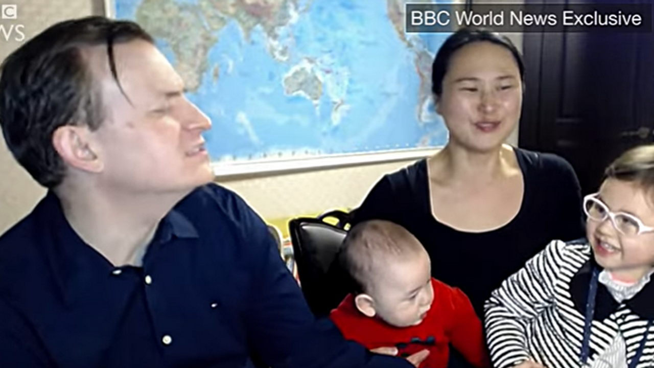 BBC'nin canlı yayın konuğu Kelly ailesi