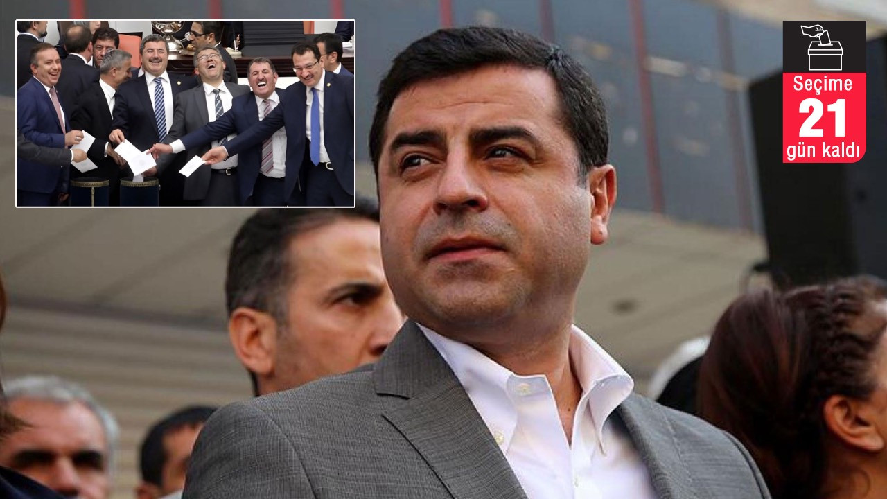 Selahattin Demirtaş'tan '23 Nisan' paylaşımı: Yeni Parlamento'nun aynı ruhla, ayırımsız çalışarak çözüm üreteceği inancıyla...