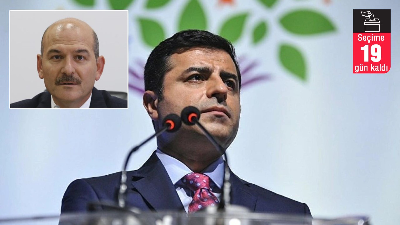 Selahattin Demirtaş'tan, Diyarbakır merkezli operasyonlara Süleyman Soylu üzerinden tepki