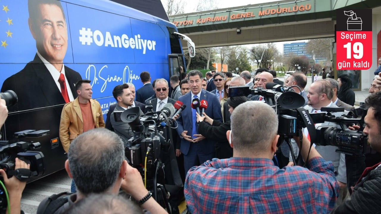 Sinan Oğan'dan TRT protestosu: 'Bekle CNN Türk, sırada sen varsın'