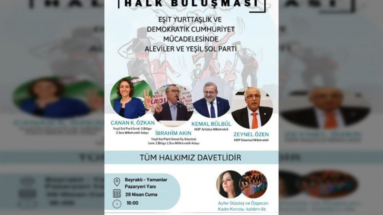 Alevi örgütleri İzmir'de 'halk buluşması' düzenleyecek