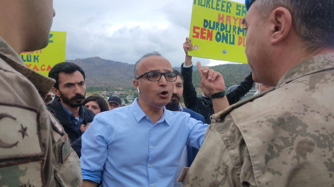 TİP Mersin adayı Hakan Güneş, Akkuyu protestosunda gözaltına alındı