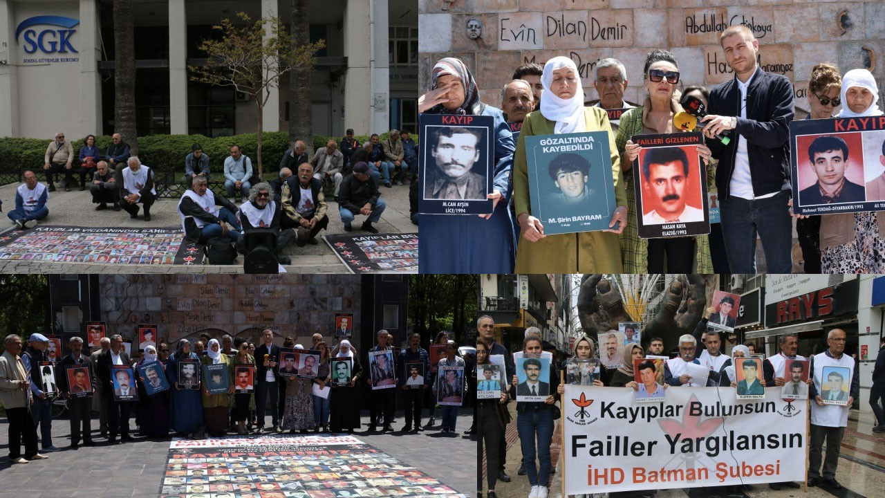 Diyarbakır, Batman ve İzmir’de kayıpların akıbeti soruldu