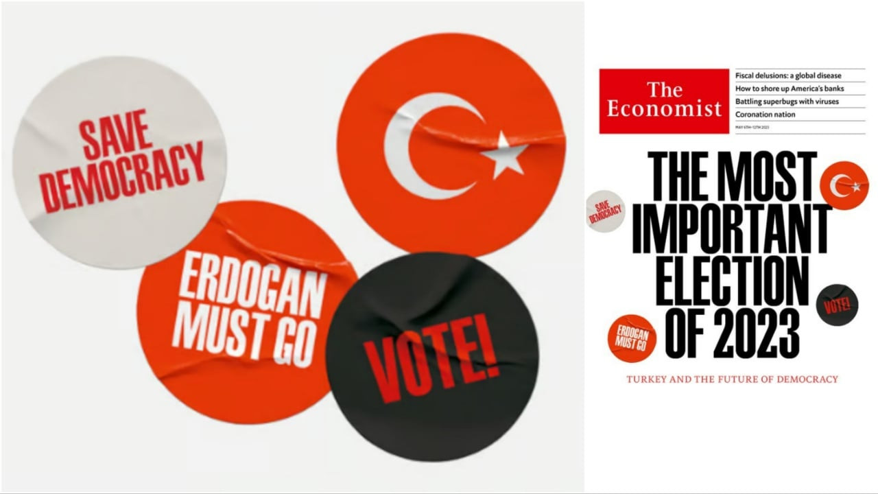 The Economist'ten 'Erdoğan gitmeli' kapağı