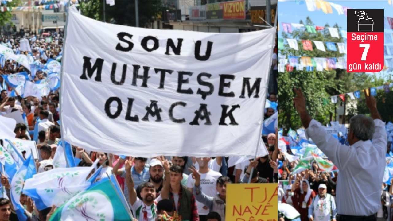 Mithat Sancar, Batman'da coşkulu kalabalığa seslendi: Oyları çalmak isteyecekler