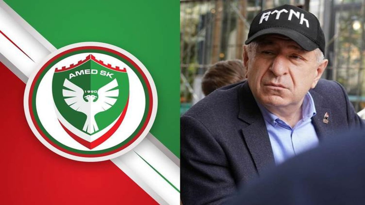 Amedspor'dan Ümit Özdağ'ın ırkçı söylemlerine sert tepki: 'Gel Diyarbakır'a gösterelim'