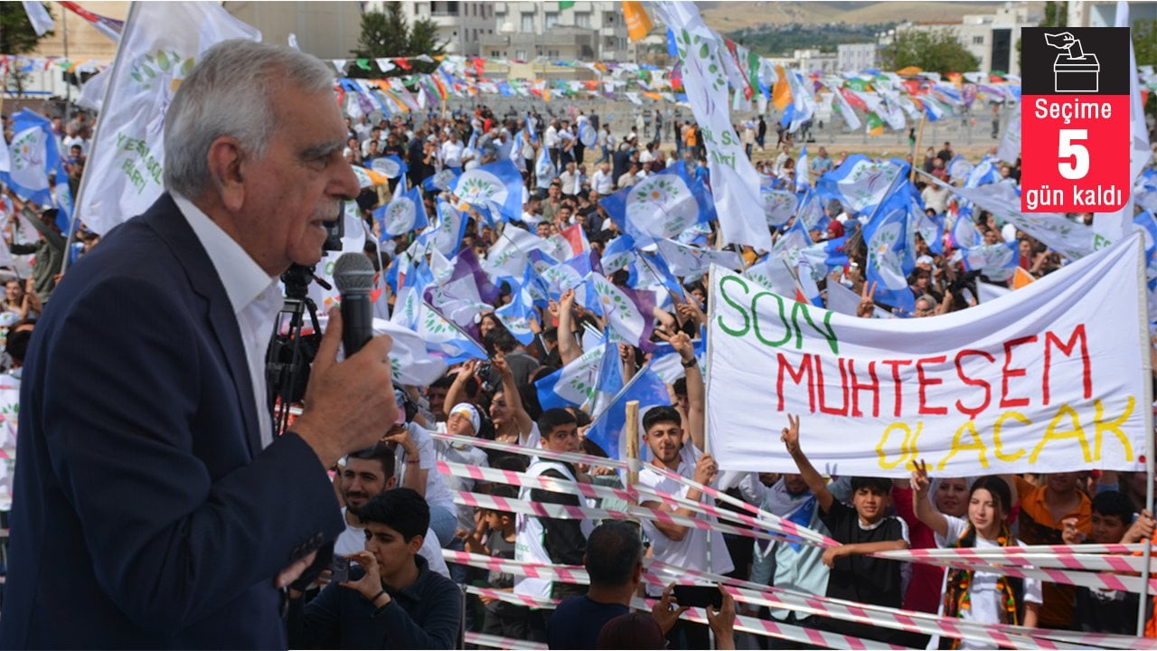 Ahmet Türk Nusaybin'de konuştu: Bu sistem değiştikten sonra yeni bir güneş doğacak