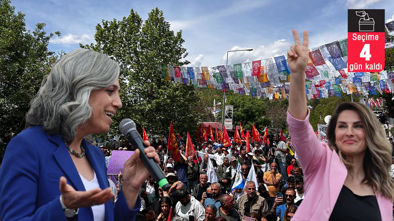 Dersim'de Yeşil Sol rüzgarı: 'Dersim iki oyunu da evlatlarına verecek, bu kadim halk sizi gönderecek'