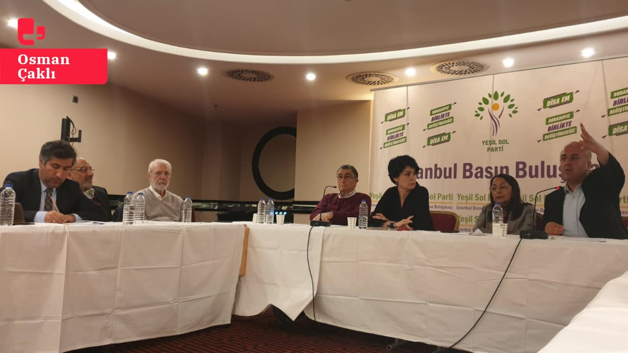Yeşil Sol Parti gazetecilerle buluştu: 'Demokratikleşme ve uzlaşmanın kapısı aralandı'