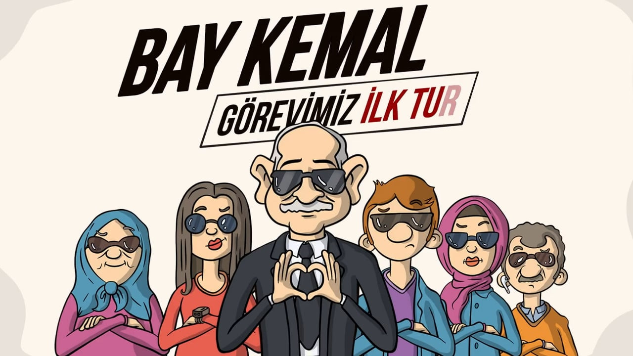 Saadet Partisi'nden 'Görevimiz İlk Tur' animasyonu: Kılıçdaroğlu, 'soygun çetesi'yle mücadele ediyor