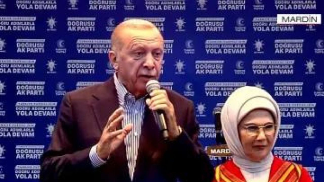 Erdoğan, Mardin'de 'Suriye' örneği verdi: 'Aynısını bize de yapmak istiyorlar'