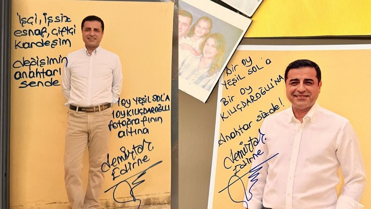 Demirtaş'tan bir dizi paylaşım: İşçi, işsiz, esnaf, çiftçi kardeşim; değişimin anahtarı sende
