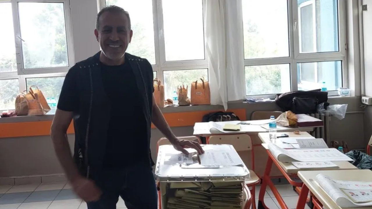 Haluk Levent oy kullandı: Demokrasi ne güzel şey