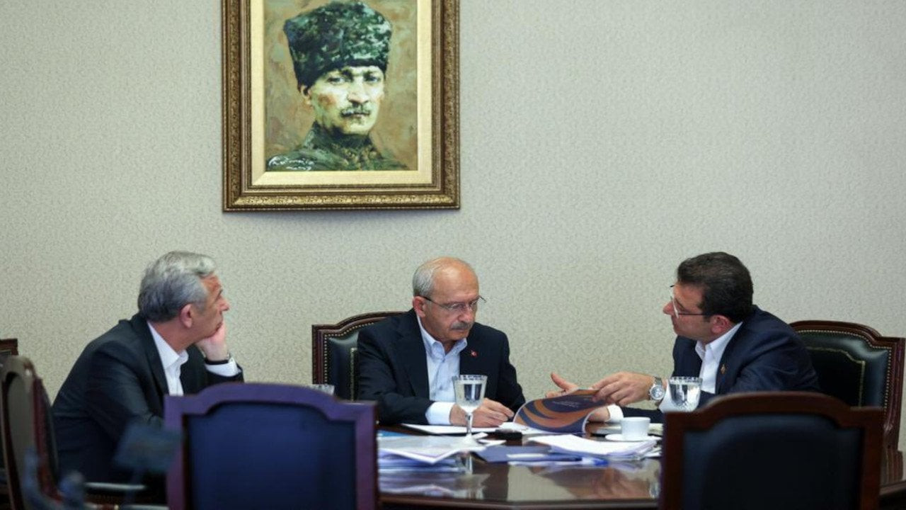 Kılıçdaroğlu, İmamoğlu ve Yavaş'tan ikinci tur toplantısı