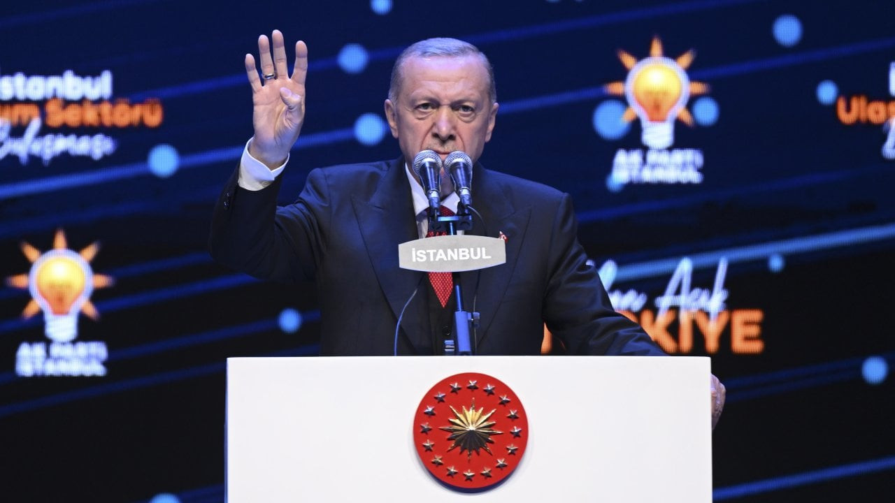 Erdoğan: 50+1 oy şartı sebebiyle iş ikinci tura kaldı