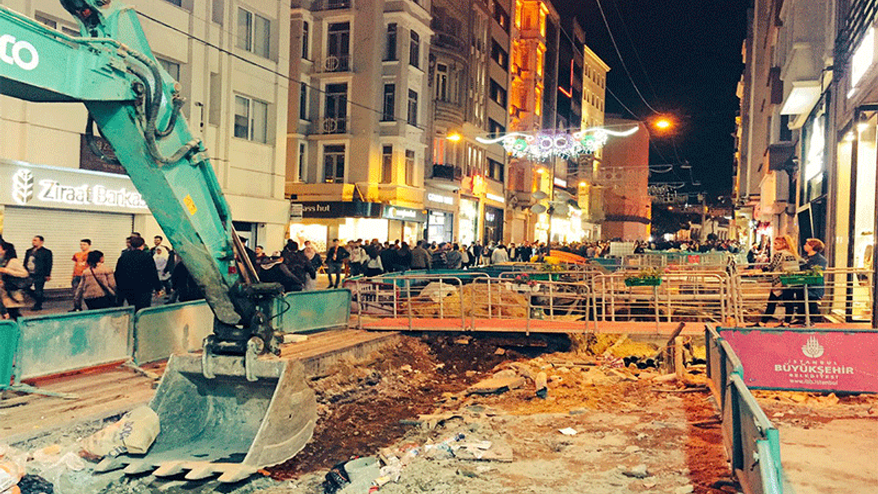 İstiklal’deki eziyet yılbaşına kadar sürecek