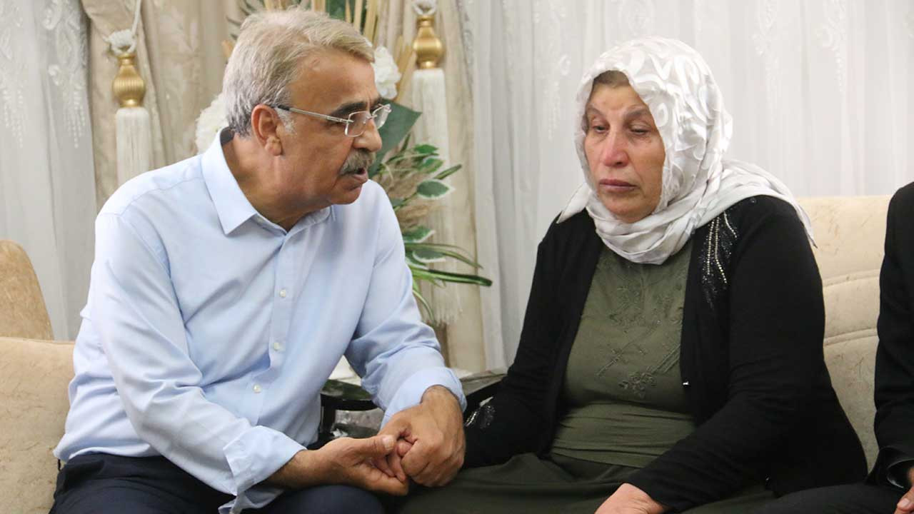 HDP Eş Genel Başkanı Mithat Sancar'dan Emine Şenyaşar’a ziyaret