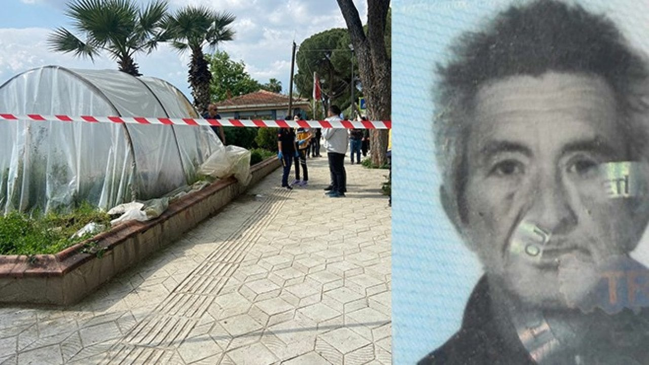 İzmir'de, naylon barakada bir erkek cesedi bulundu