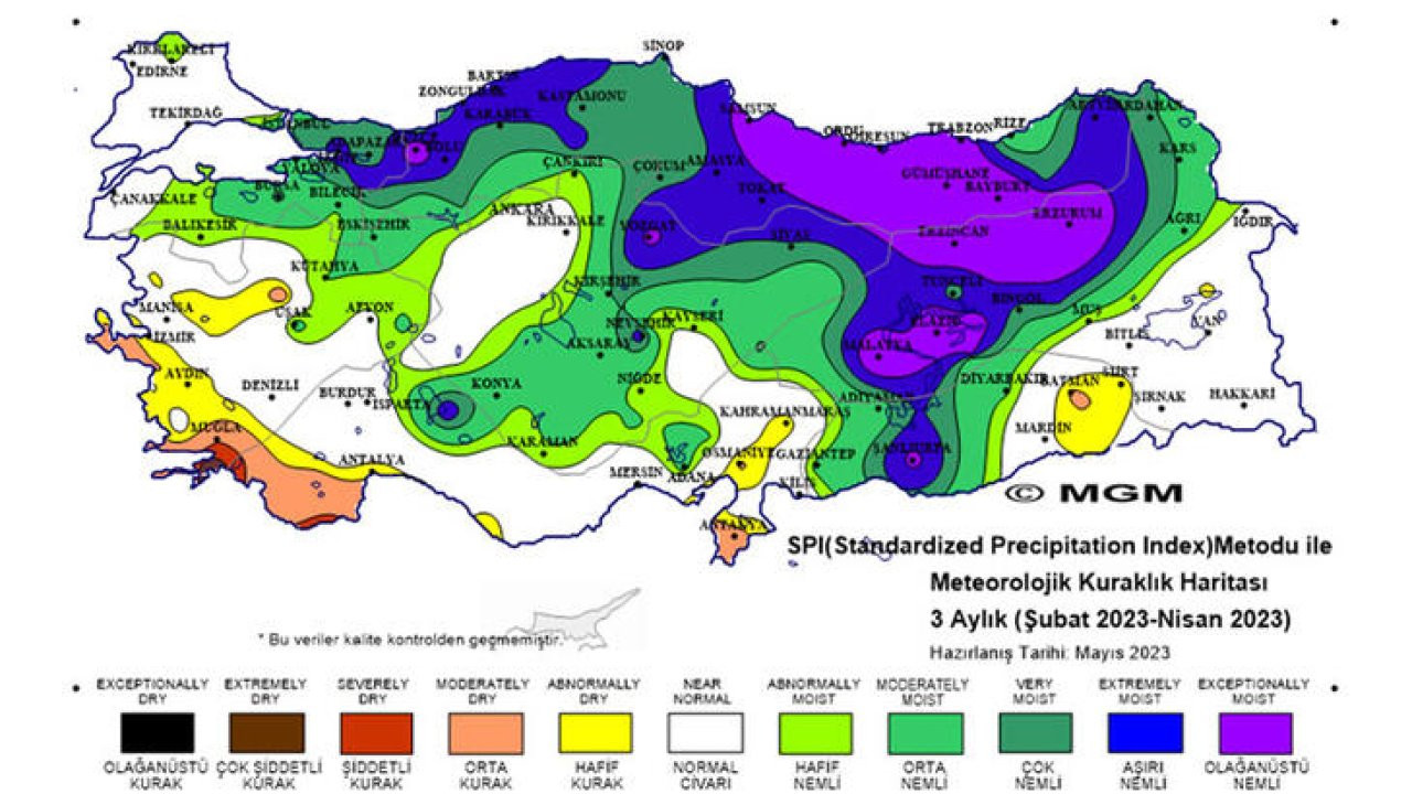 Nisanda yağışlar yüzde 254 arttı, Karadeniz'de rekor kırıldı