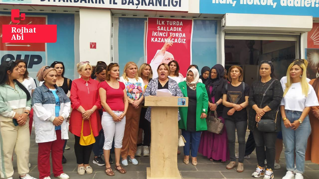CHP Diyarbakır'dan kadınlara çağrı: Bize reva görülen cehennemin içine hapsolmuyoruz