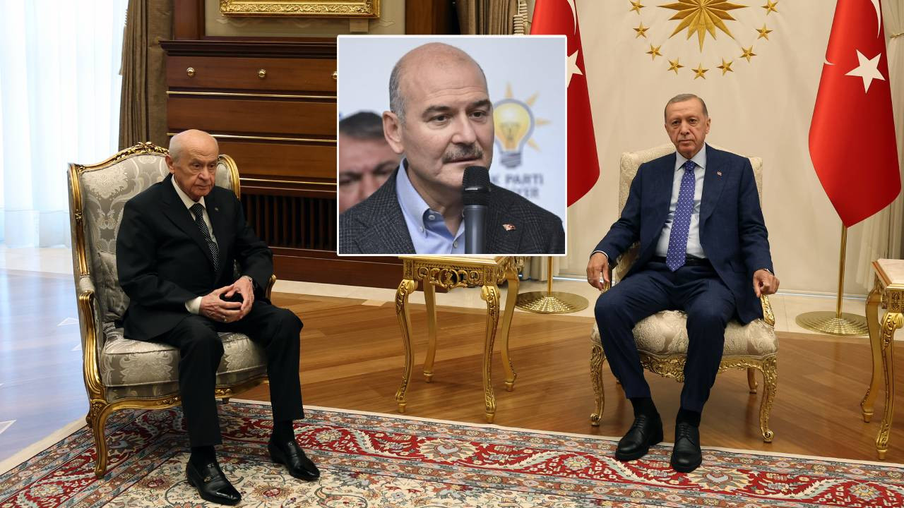 Saray'da Devlet Bahçeli ile Erdoğan arasındaki görüşmede 'Süleyman Soylu' zirvesi