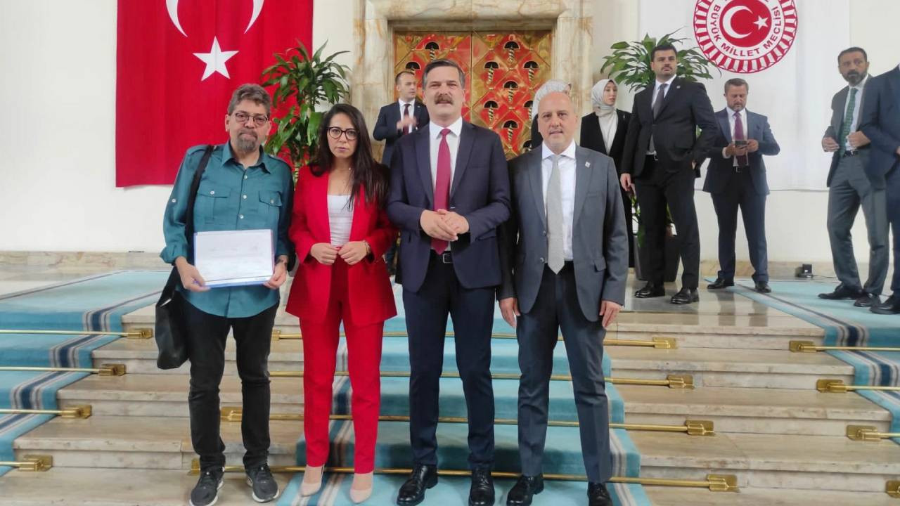 TİP'den Hatay Milletvekili seçilen Gezi Davası tutuklusu Can Atalay'ın milletvekili kaydı yapıldı