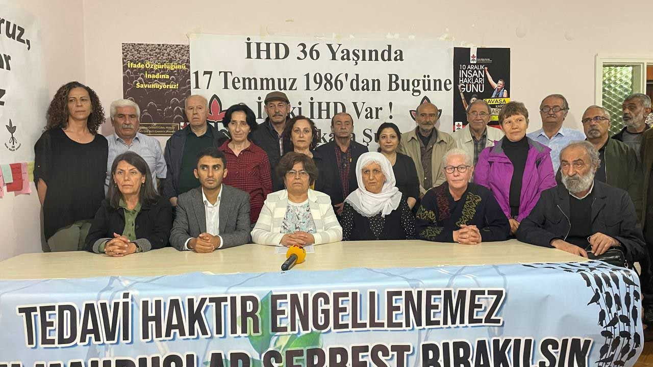 İHD: Ağız içi aramayı reddeden tutuklu tedavi olamıyor