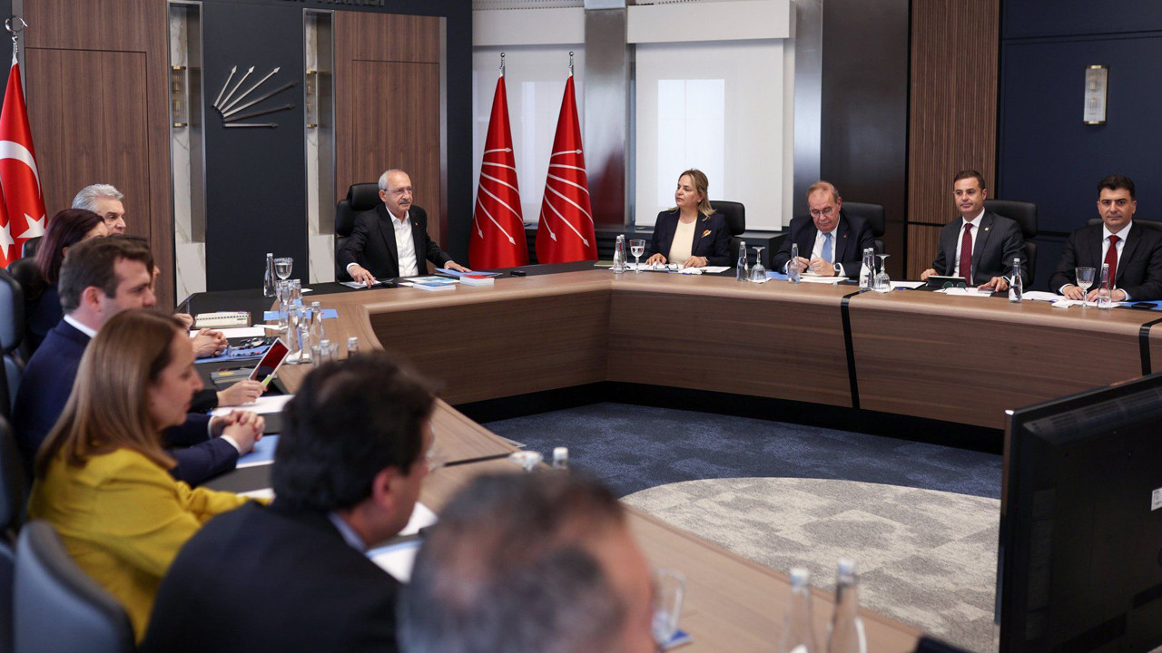 CHP MYK toplantısı başladı