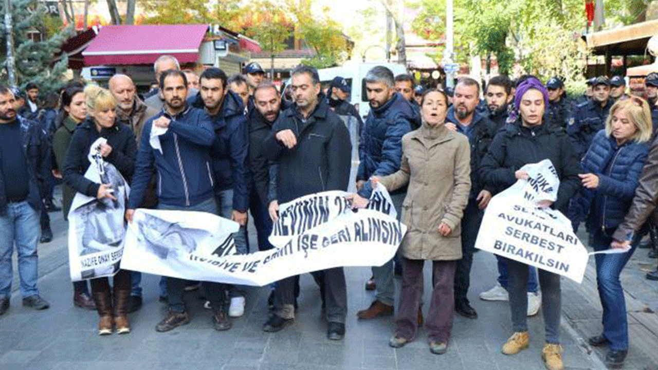 Yüksel eylemi ikinci yıla da gözaltıyla girdi