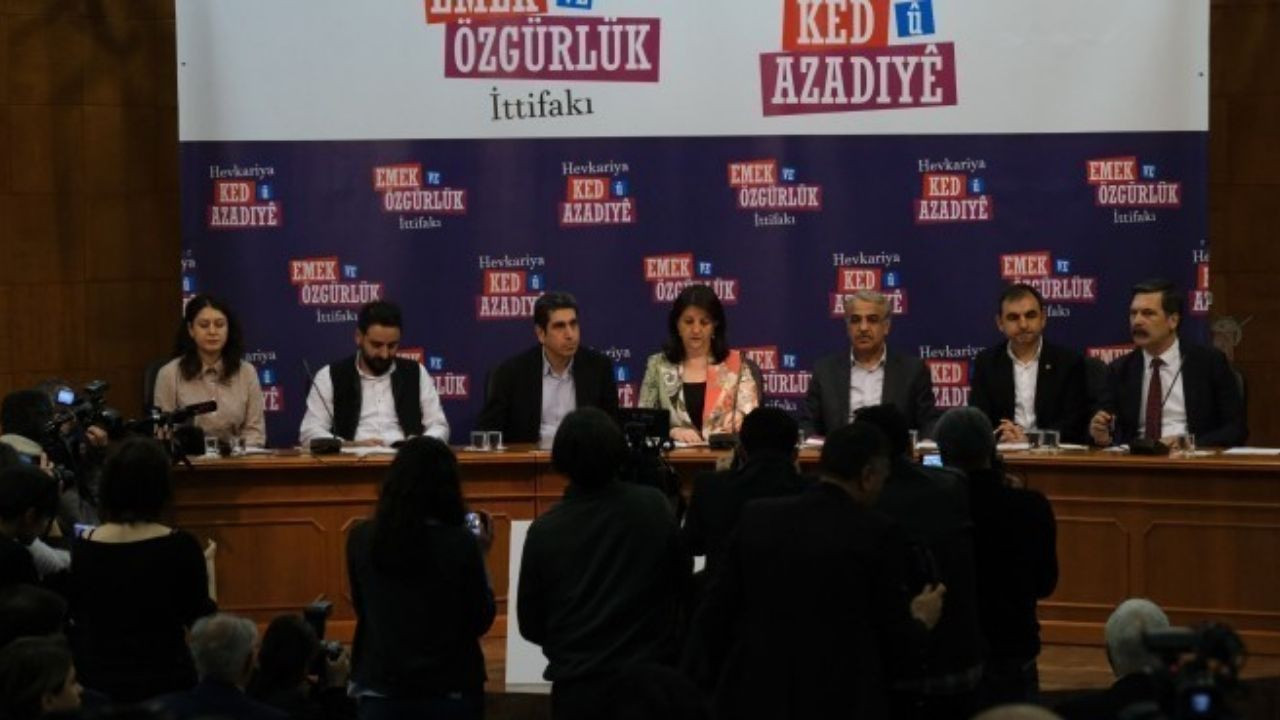 Emek ve Özgürlük İttifakı'nın seçim sonrası ilk toplantısı yarın