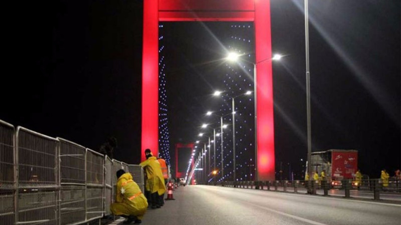 Boğaziçi Köprüsü trafiğe kapatıldı