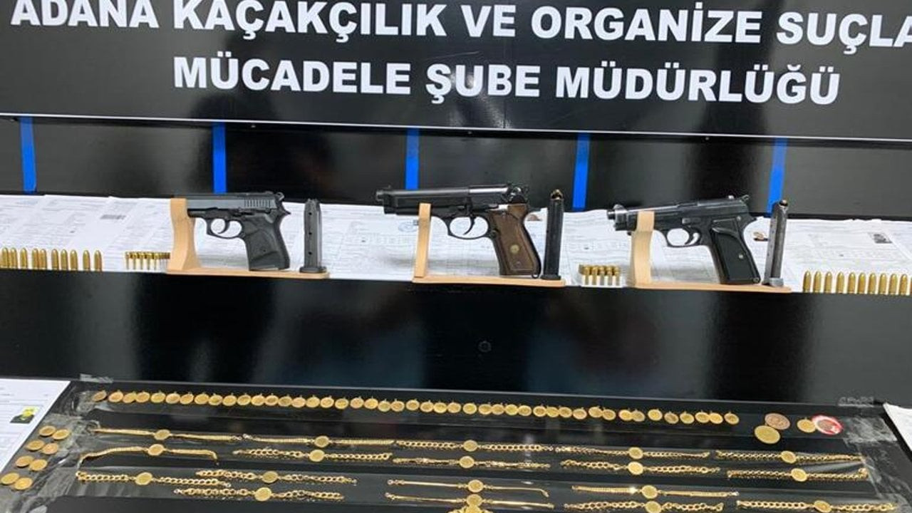Adana'da 'altını ayarlama atölyesi'ne baskın