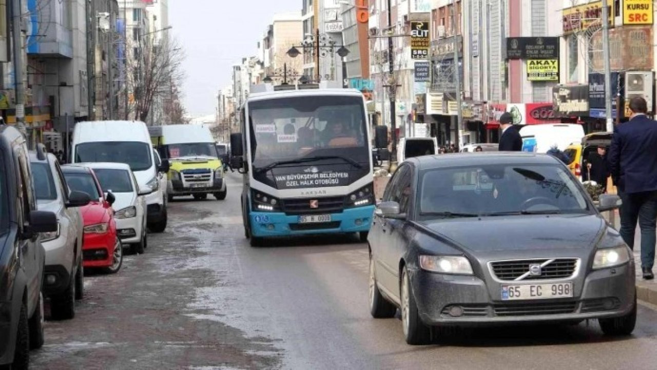 Van’da toplu ulaşıma yüzde 25 zam