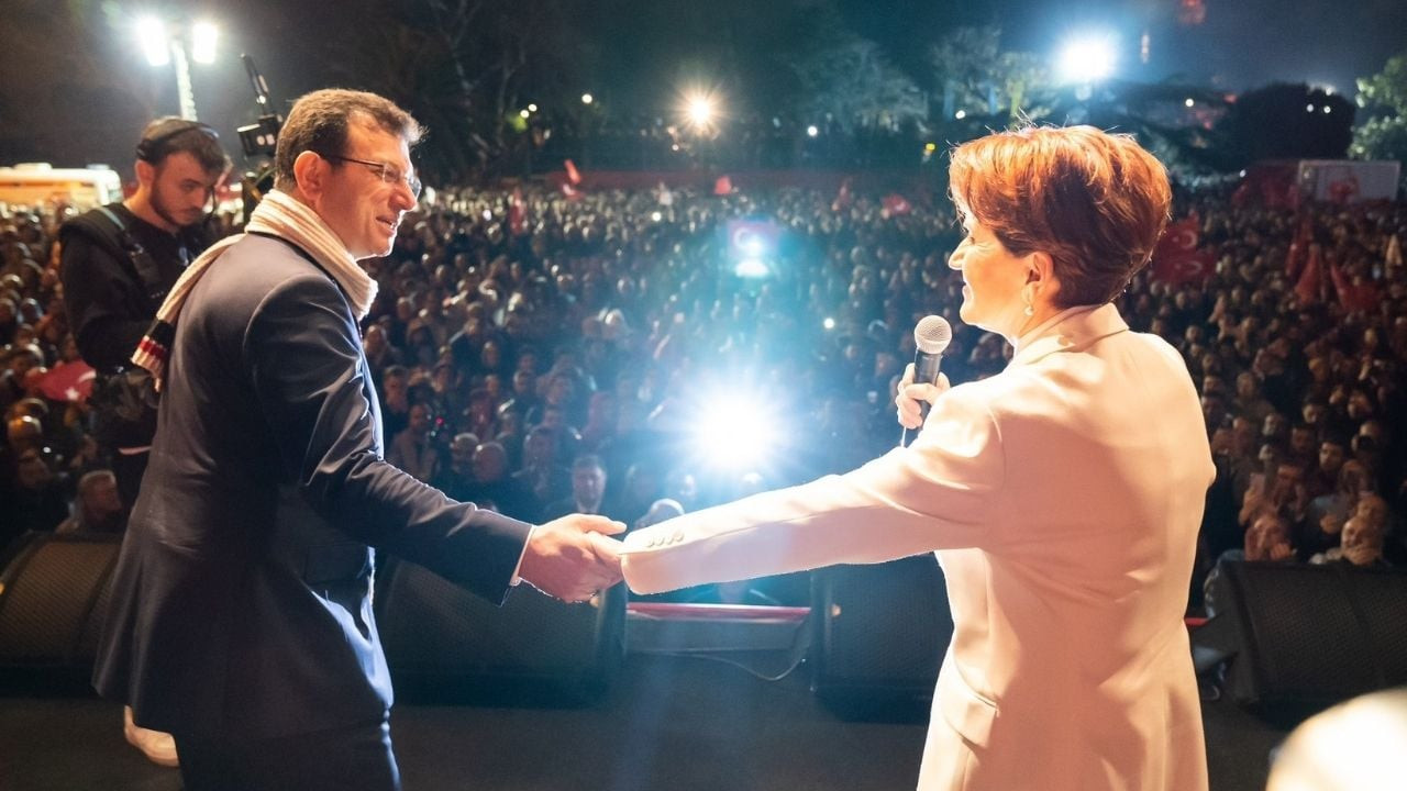 İmamoğlu'ndan Akşener'e tebrik mesajı