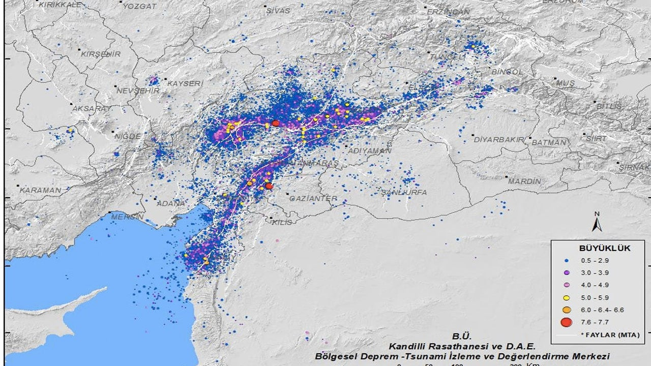 Kandilli Rasathanesi Müdürü: Deprem sayısı son hafta ilk kez haftalık 700'ün altına inmiştir