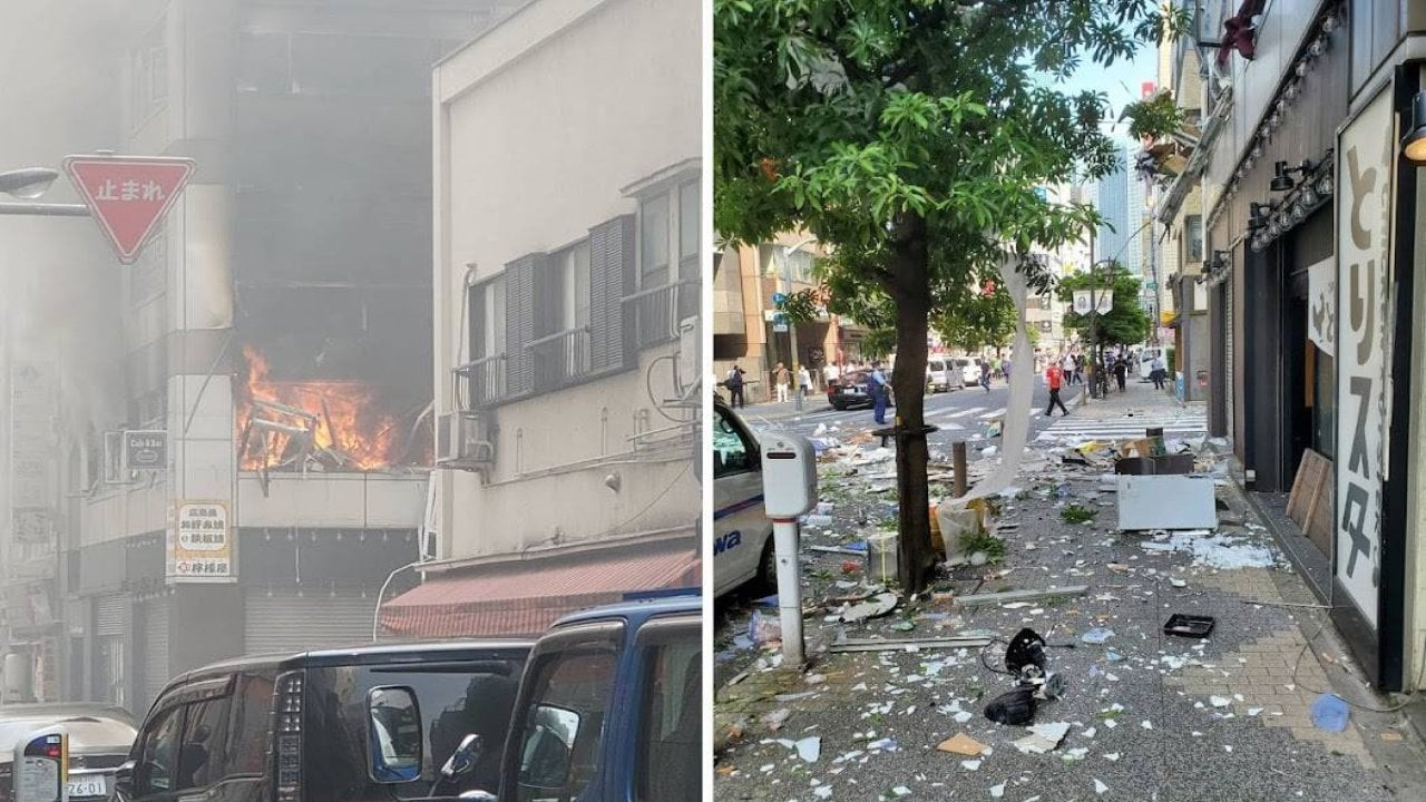 Tokyo'daki barda patlama: Dört kişi yaralandı