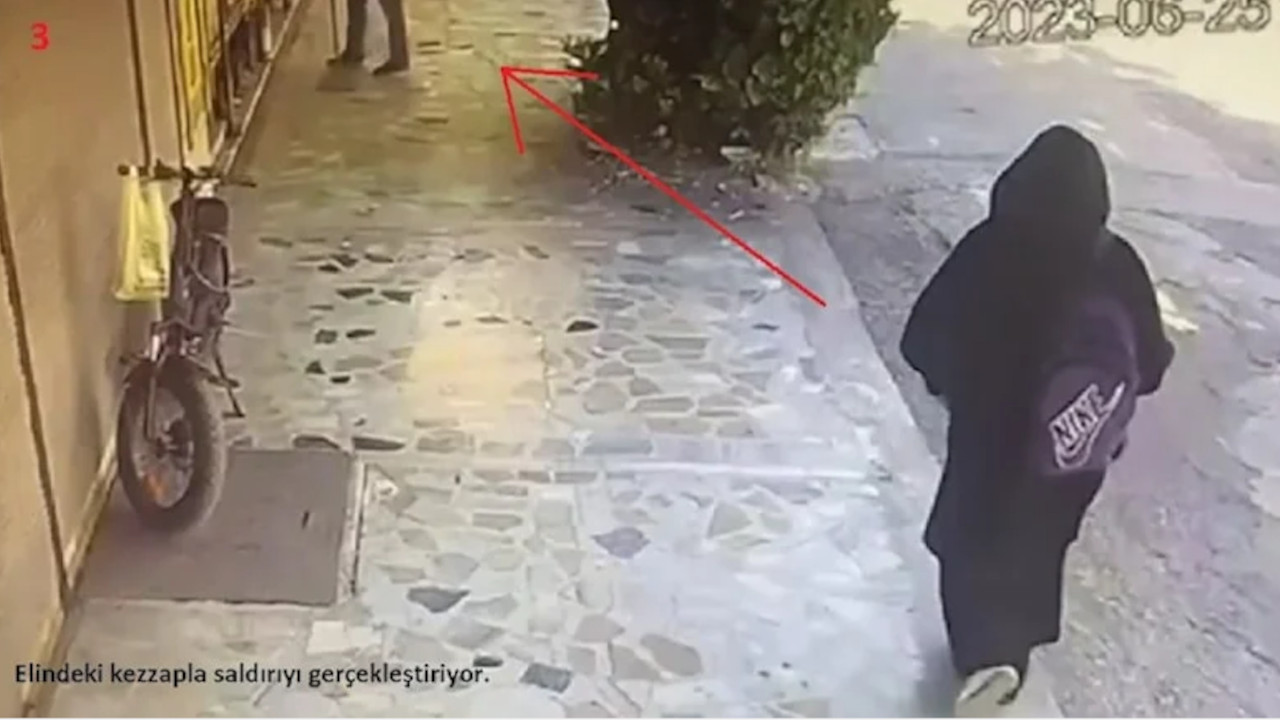 Çarşaf giyip kezzaplı saldırı düzenleyen saldırgan erkek çıktı