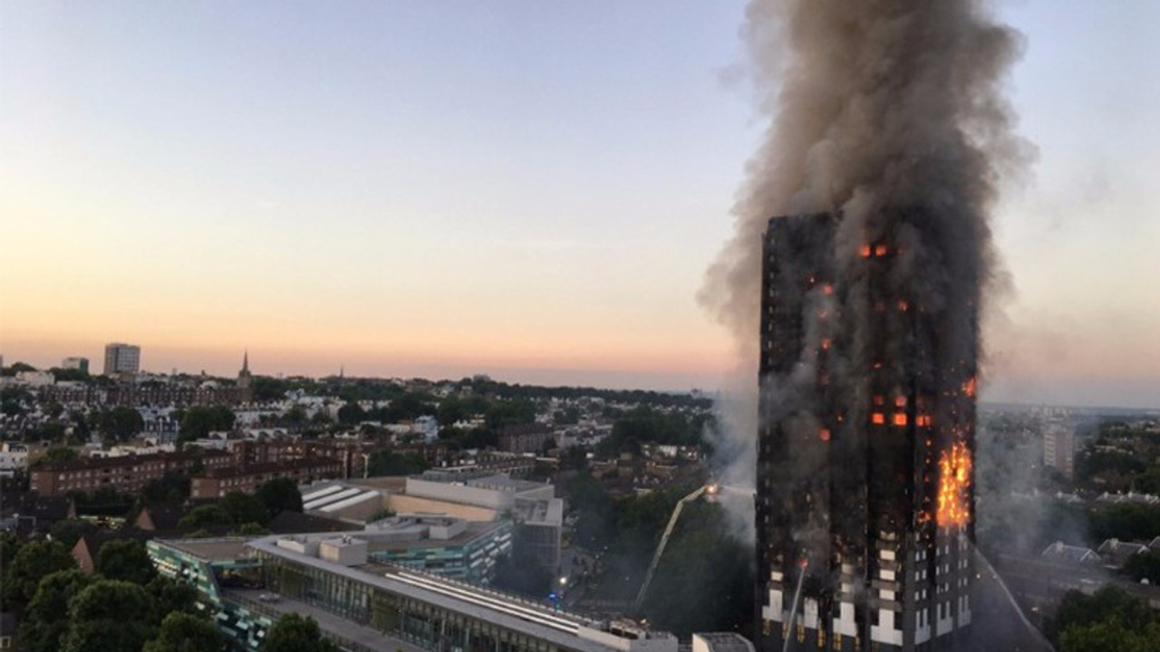 Londra'daki yangın faciasında ölenlerin sayısı 71'e yükseldi